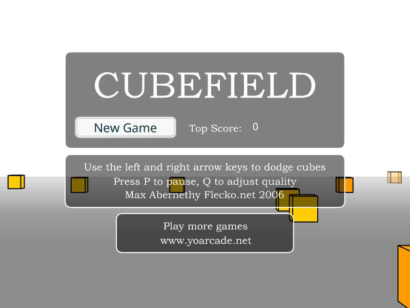 Cubefield